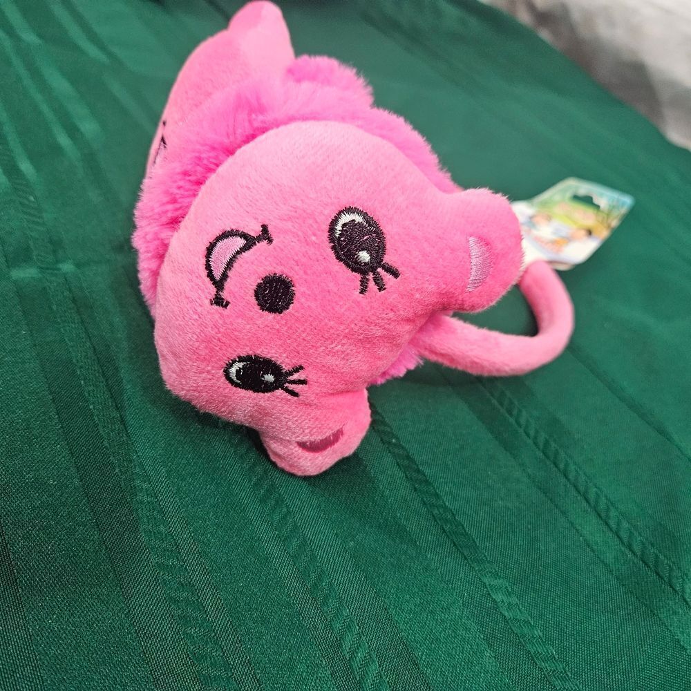 2/$15 Kids Ear Muffs Pink Plush Bear New - Picture 6 of 6